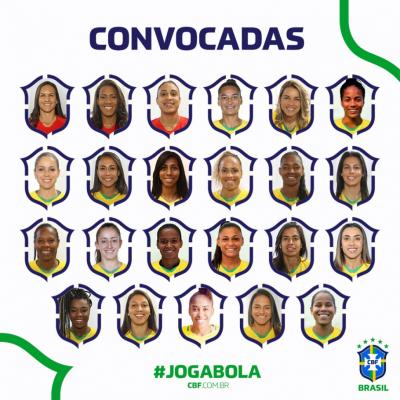 Seleção Feminina: veja convocadas da para amistosos de outubro