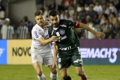 Santos bate o Palmeiras na Vila e assume a vice-liderança da Série A