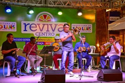 Programa Reviva prossegue com chorinho, pop e MPB em espaços do Centro Histórico de SL