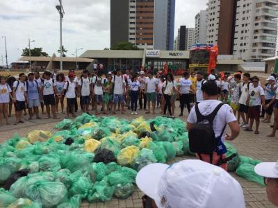 São Luís recebe grande ação alusiva ao Dia Mundial de Limpeza de Praias 