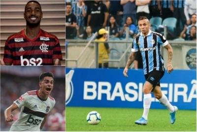 Grêmio e Fla dominam lista de jogadores mais caros do Brasil
