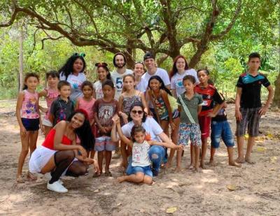 ONG promove ação social para crianças em comunidade da zona rural de São Luís