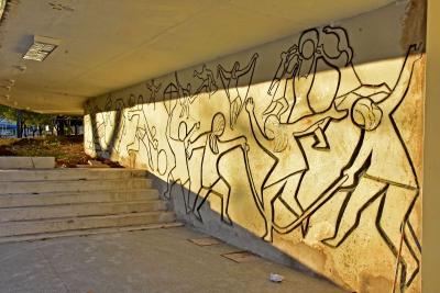 São Luís: murais de Antônio Almeida são resgatados no Pq. do Bom Menino