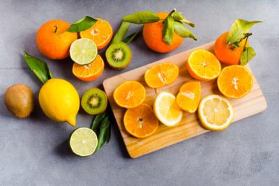 frutas ricas em vitamina c