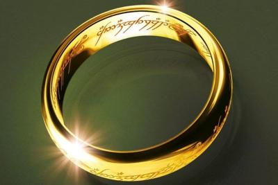 anel dourado