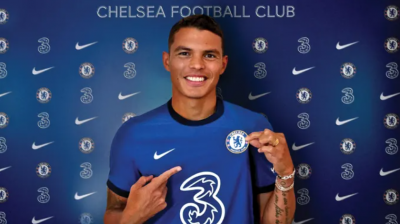 Thiago Silva é apresentado como novo jogador do Chelsea