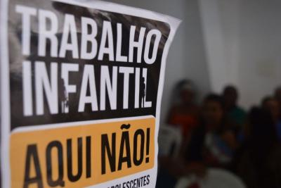Campanha alerta para consequências do trabalho infantil