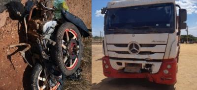 Balsas: condutor de moto roubada morre em acidente com carreta