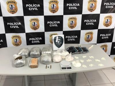 Polícia encontra casa que servia como depósito de drogas no MA