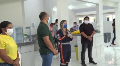 Profissionais recebem treinamento em Hospital de Campanha no MA