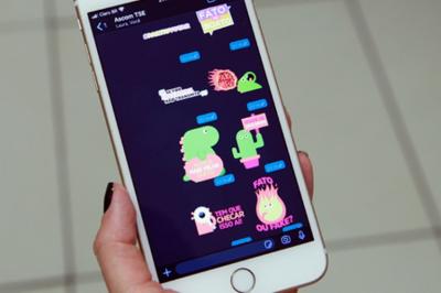 TSE e WhatsApp lançam pacote de figurinhas para as eleições municipais