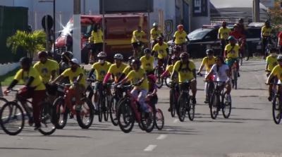 I Passeio Ciclístico de Combate ao Feminicídio foi realizado em São Luís