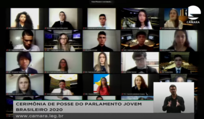 Estudantes do MA tomam posse no Parlamento Jovem Brasileiro