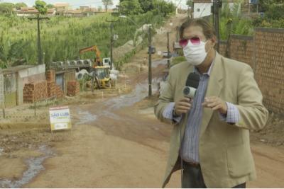 Moradores temem prejuízos causados por obras na Vila Embratel