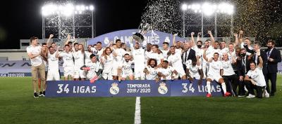 Real Madrid conquista 34º título espanhol