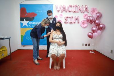 Covid-19: Governo inicia vacinação de grávidas no Maranhão