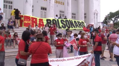 Ato contra o presidente Bolsonaro é realizado na capital maranhense