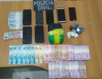 Dois suspeitos por tráfico de drogas são preso em Pinheiro