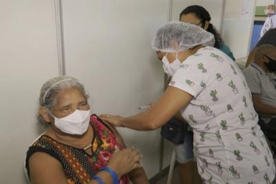 São Luís: continua a vacinação em idosos contra a Covid-19