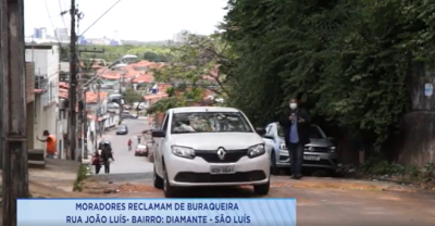Balanço Geral mostra falta de infraestrutura de rua no bairro Diamante
