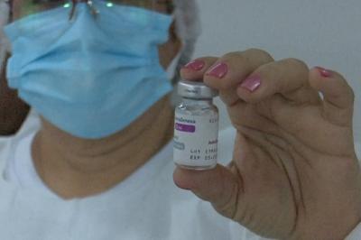 Iniciada a vacinação dos profissionais da educação em São Luís