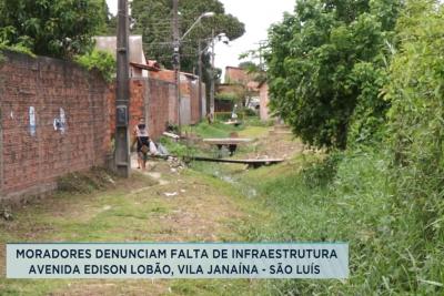 Moradores reclamam de problemas de pavimentação na Vila Janaína