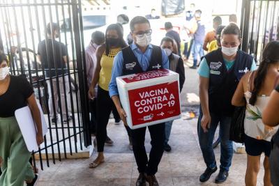Governo realiza Arraial da Vacinação contra a Covid-19 na Cidade Olímpica