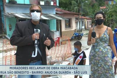 Moradores reclamam de vazamento de esgoto no Anjo da Guarda