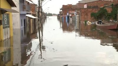 Cheia do Rio Tocantins deixa cerca de 85 famílias desabrigadas em Imperatriz