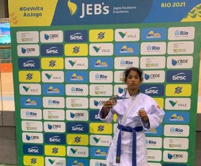 Judoca do Maranhão fatura medalha de bronze