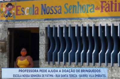 Escola realiza arrecadação de brinquedos no bairro Vila Embratel
