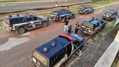 Força-tarefa prende cinco pessoas por tráfico de drogas em Bequimão