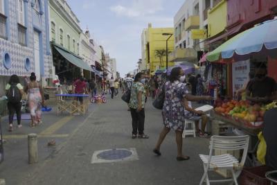 Comércio de São Luís funciona normalmente no Corpus Christi