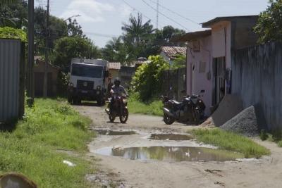 Falta de pavimentação em bairro de São José de Ribamar.