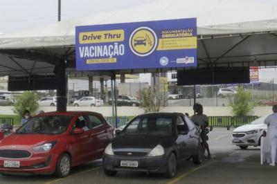 Moradores de Paço do Lumiar e São José de Ribamar recebem segunda dose.