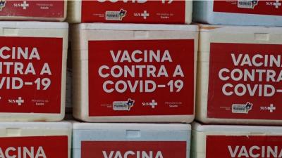 Nova remessa com vacinas contra covid chega em Santa Inês