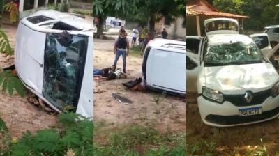 Assaltantes sofrem acidente após perseguição em São Luís