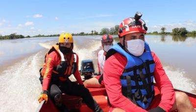 Bombeiros intensificam assistência às famílias desabrigadas no MA