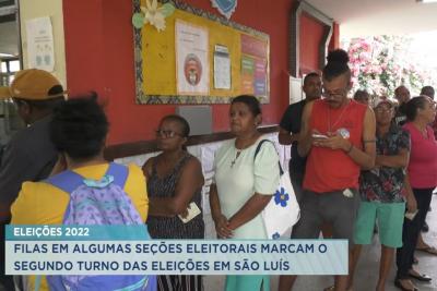 Início da votação em São Luís é marcado por filas em seções eleitorais