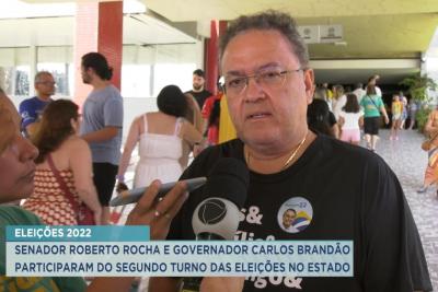 Roberto Rocha e Carlos Brandão destacam importância da democracia 