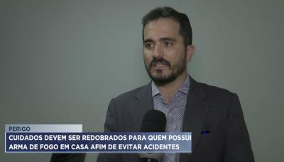 Polícia alerta para acidentes com arma de fogo envolvendo crianças