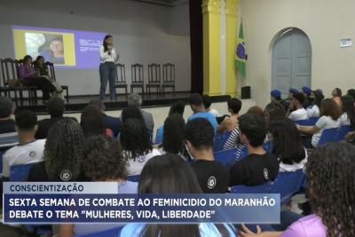 Encontro discute o combate ao feminicidio no Maranhão 