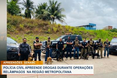 Polícia apreende drogas em operação realizada no terminal rodoviário de São Luís