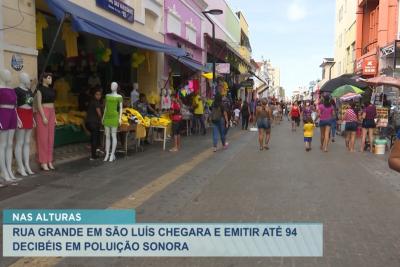 São Luís chega a emitir até 94 decibéis em poluição sonora