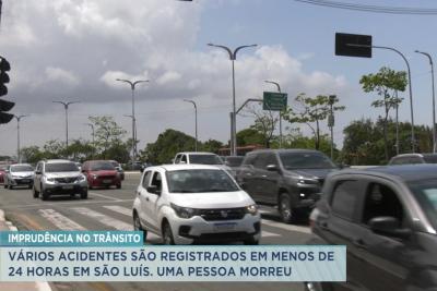 São Luís: três acidentes são registrados em 24 horas