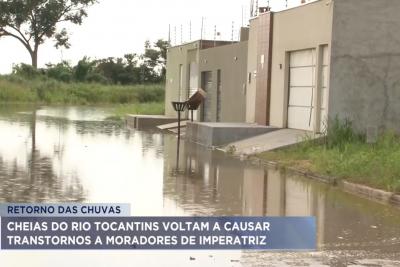 Imperatriz: moradores em alerta para cheia do Rio Tocantins 