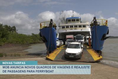 Ferryboat sofre reajuste no preço da passagem