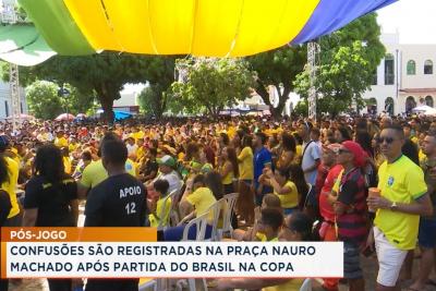 São Luís: confusões são registradas após jogo do Brasil na copa 