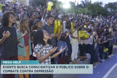 Mega Help: evento promove conscientização sobre combate à depressão