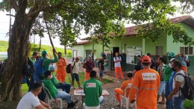 Agentes de limpeza paralisam atividades em São Luís